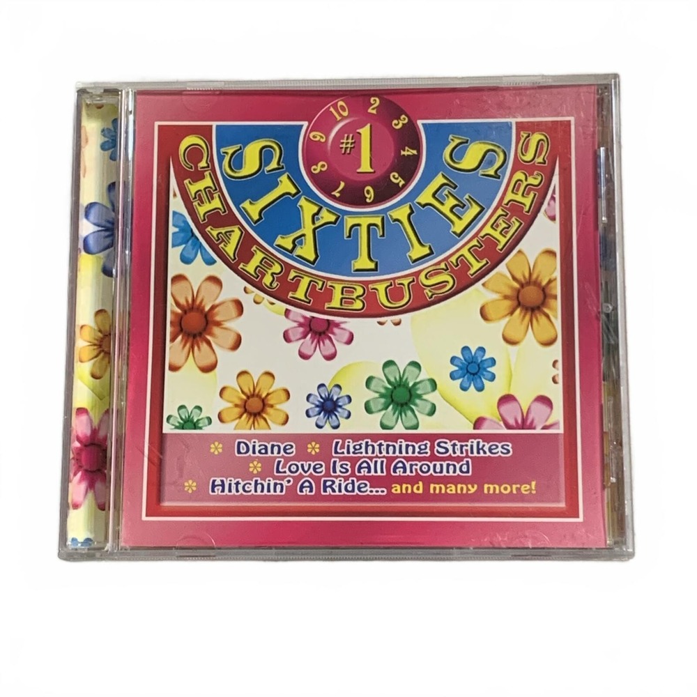 Sixties Chartbusters #1 CD 2000 Direct Source 60s Hits Compilation GRT 36122